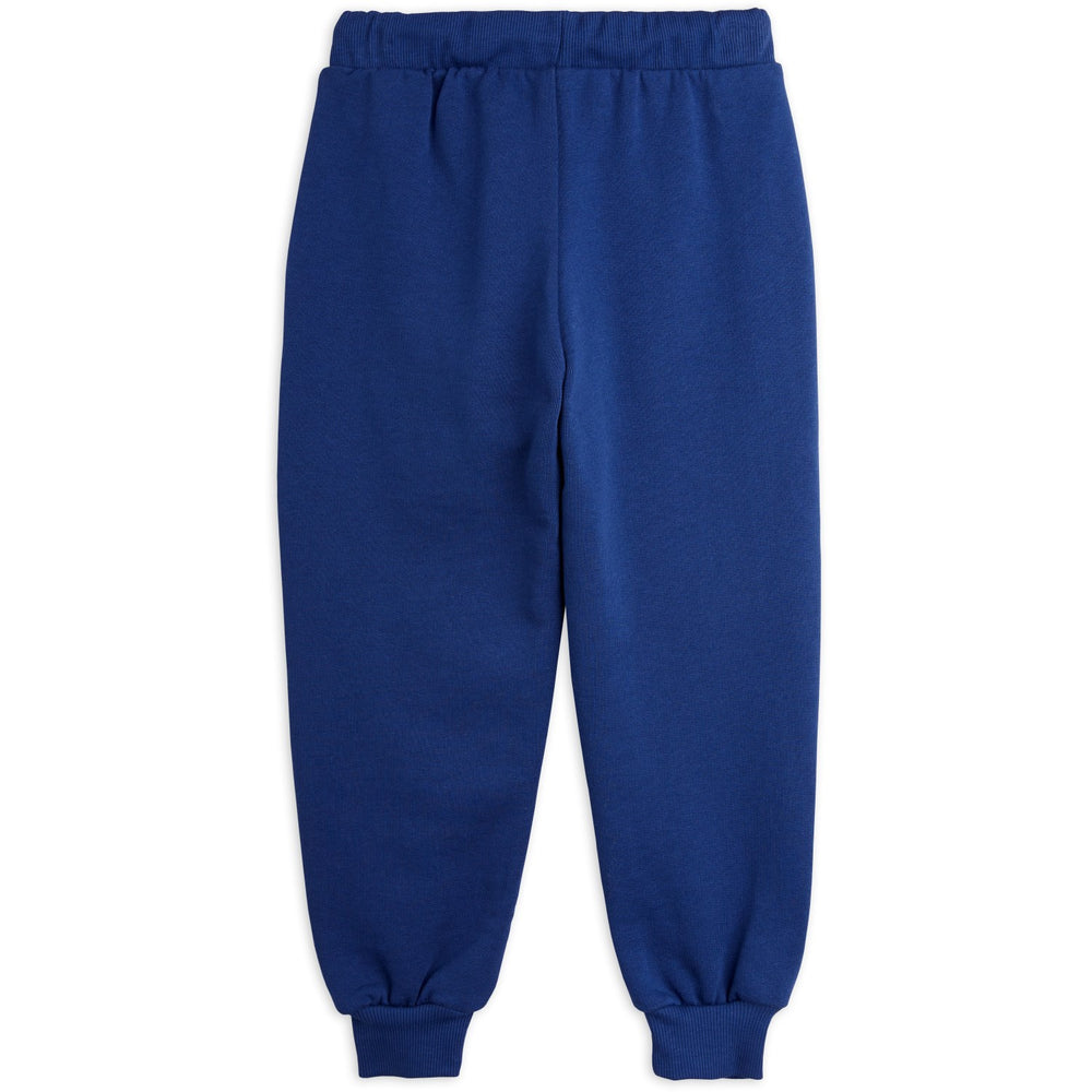 Køb Mini Rodini Blue Mini Rodini Society Emb Sweatpants