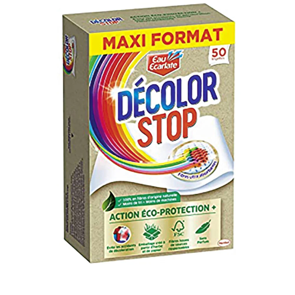 Lingette Décolor Stop Action complète Éco-protection x50