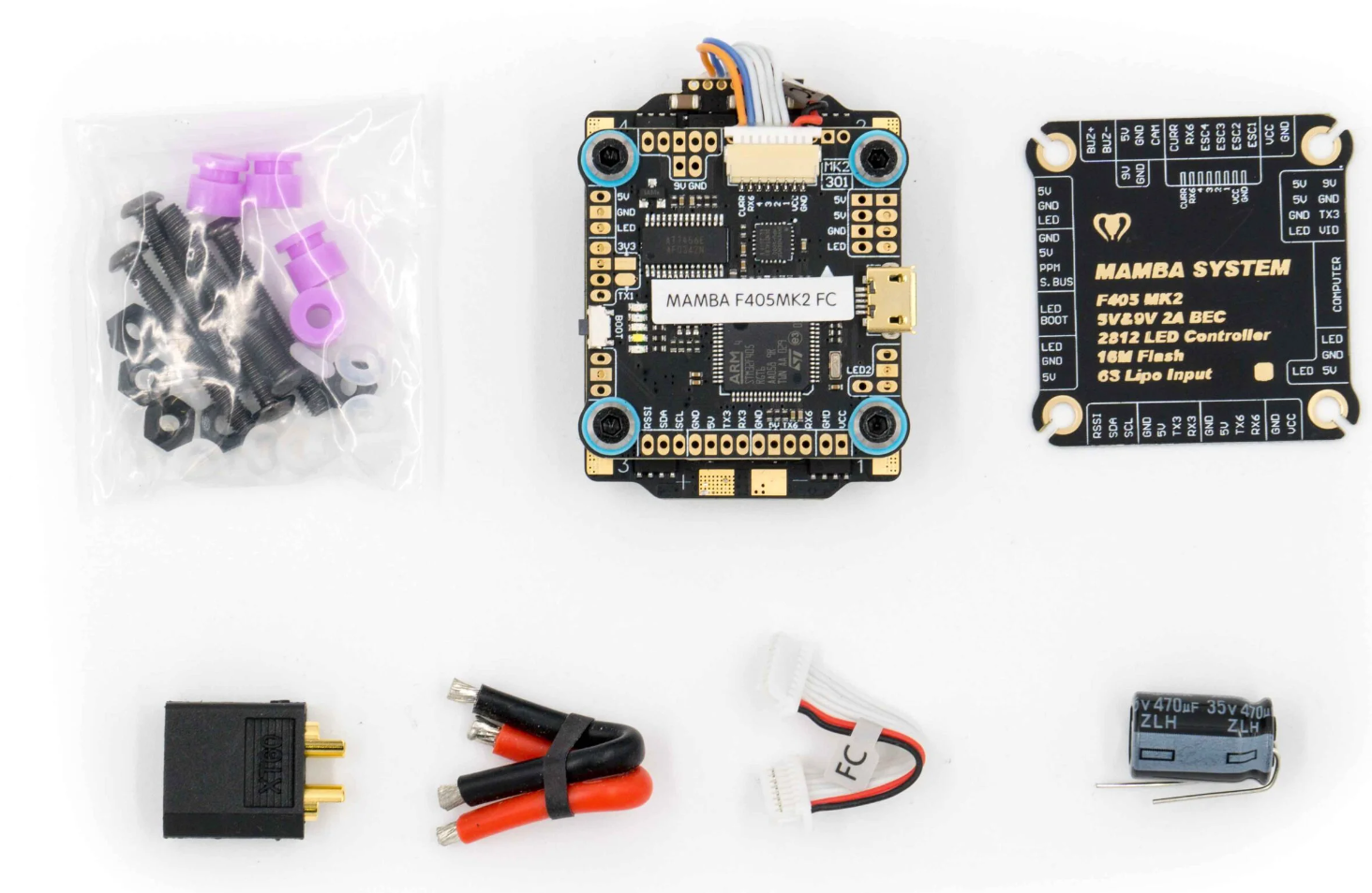 Betaflight Flug Controller F405 MK2 Flugsteuerung F40 40A Ersatzteil für FPV Drohnen Quadrocopter