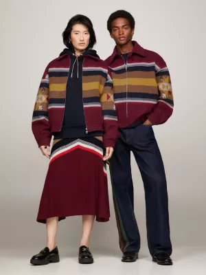 Jaqueta listrada Tommy x Pendleton Valley