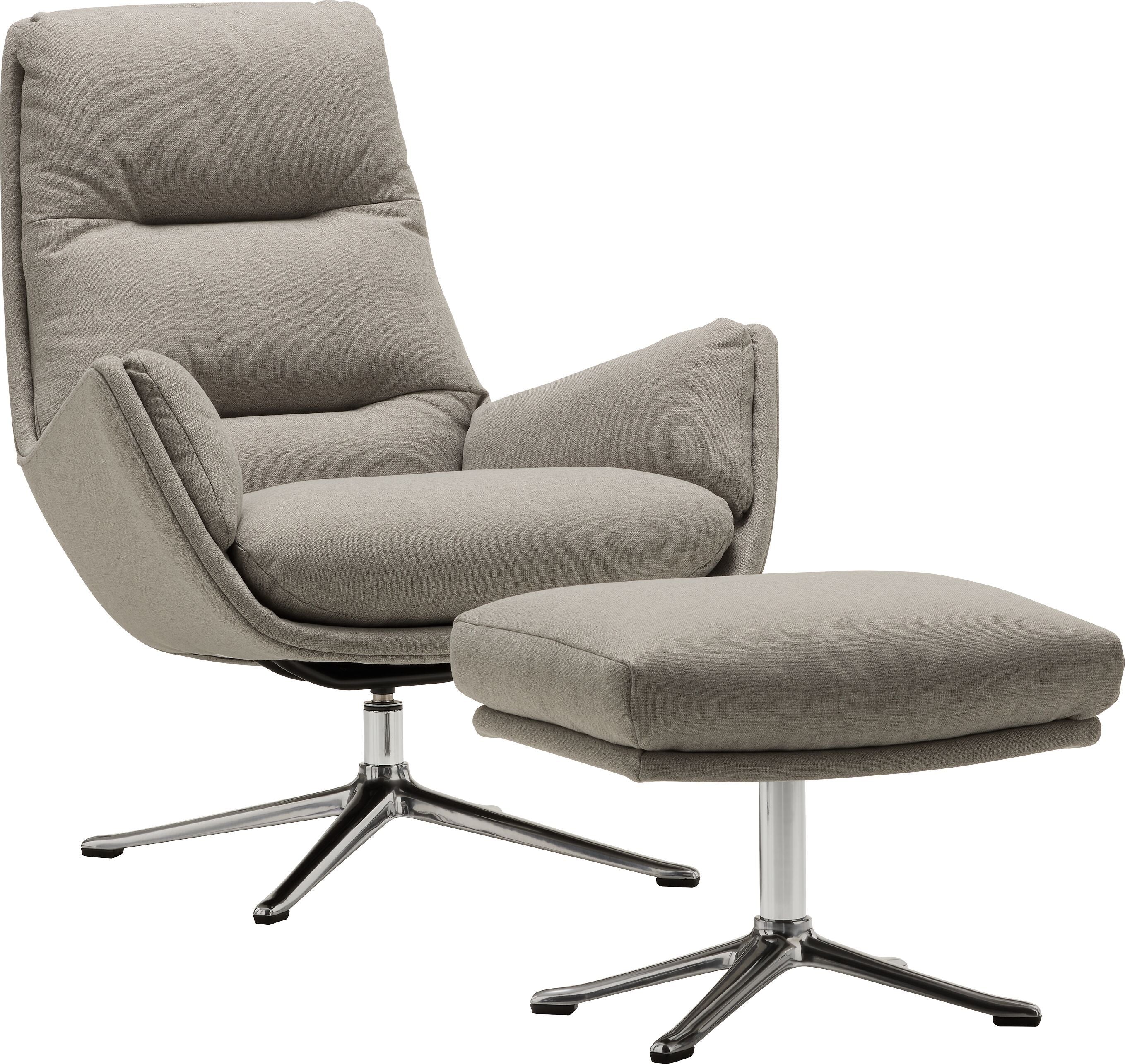 ANDRES Sessel - Grau / B: 51.0 cm x T: 40.0 cm x H: 41.0 cm
