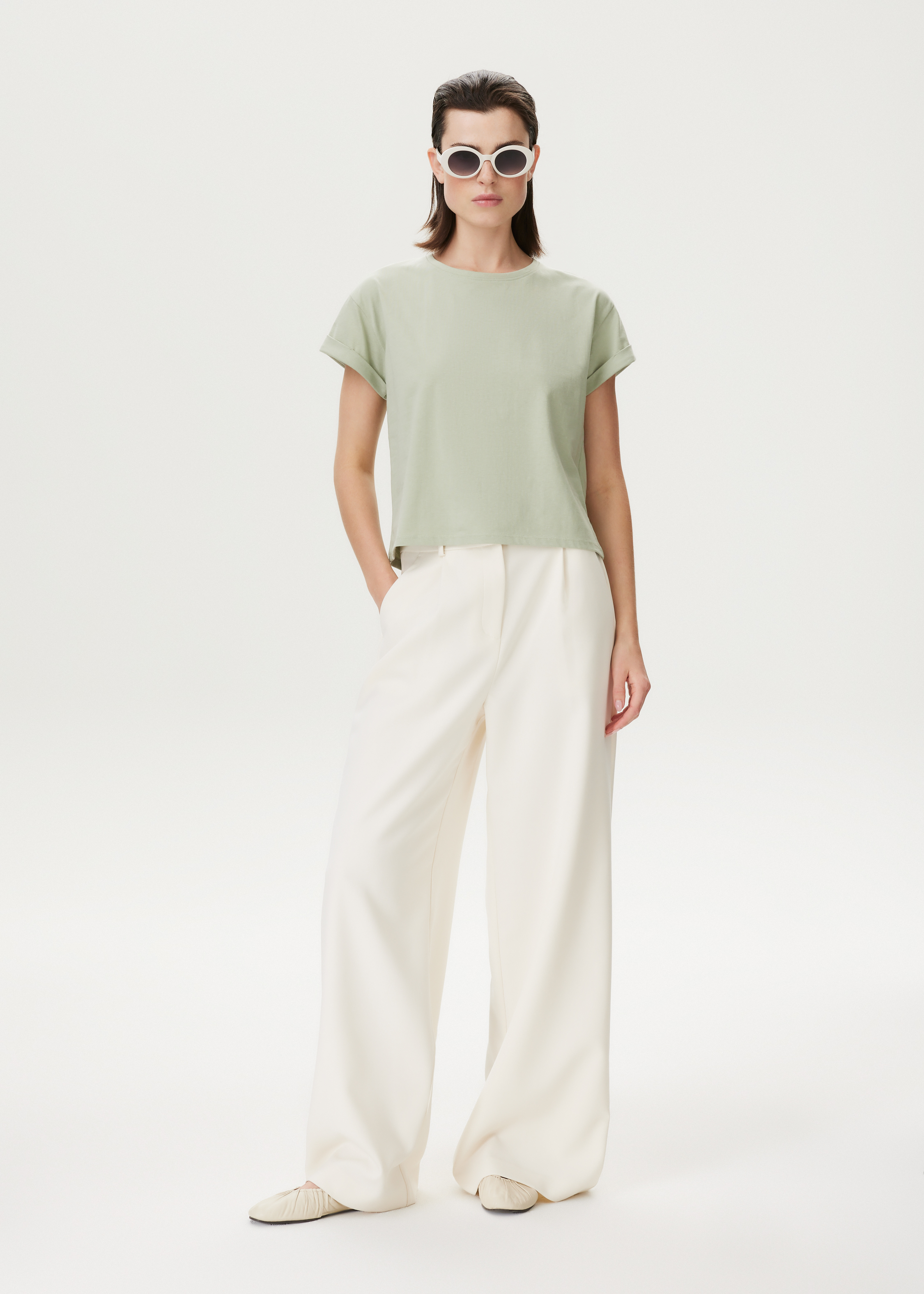 T-shirt cropped