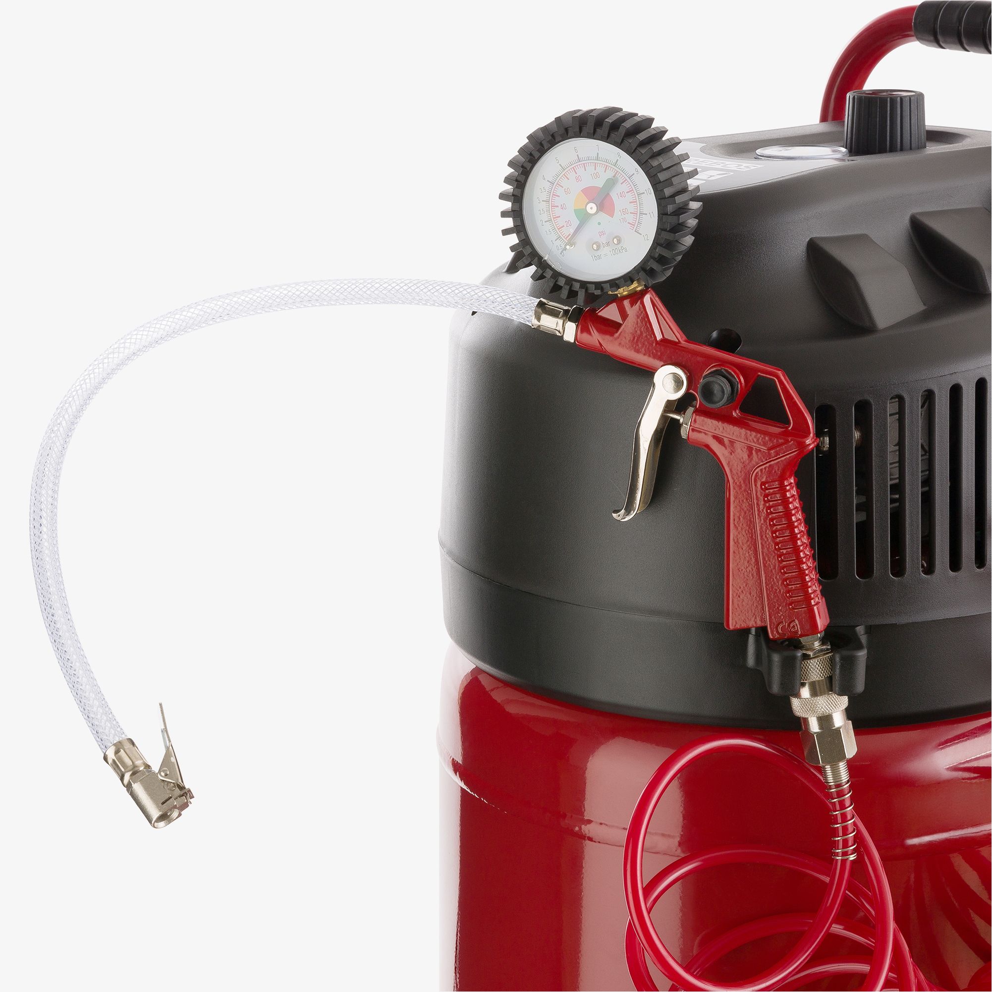 Luftkompressor 50L 1500W inkl. Zubehör