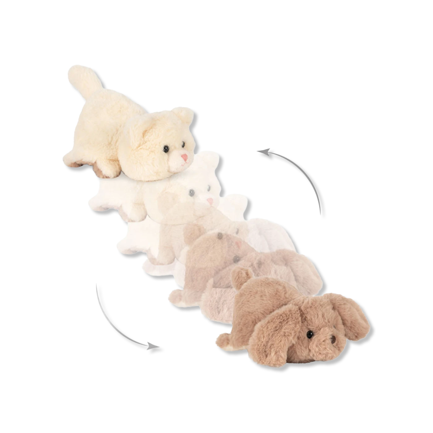 FLIP PLUSH ANIMAL bamse