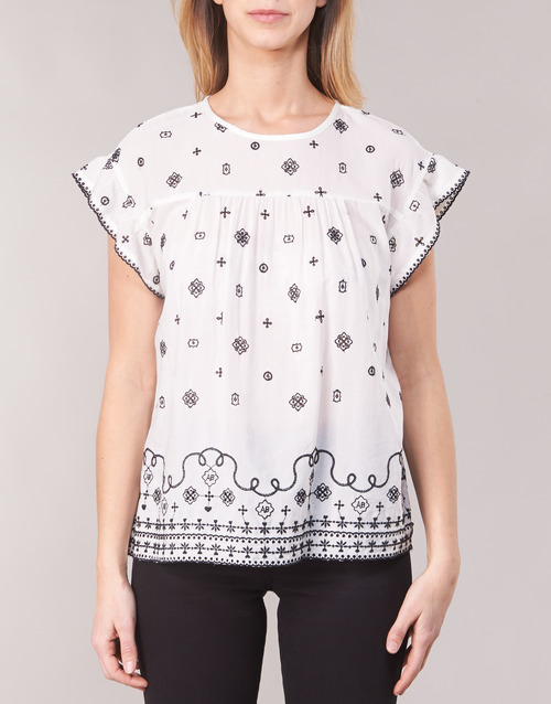 Maison Scotch - SHORT SLEEVES SHIRT - Blanc / Noir