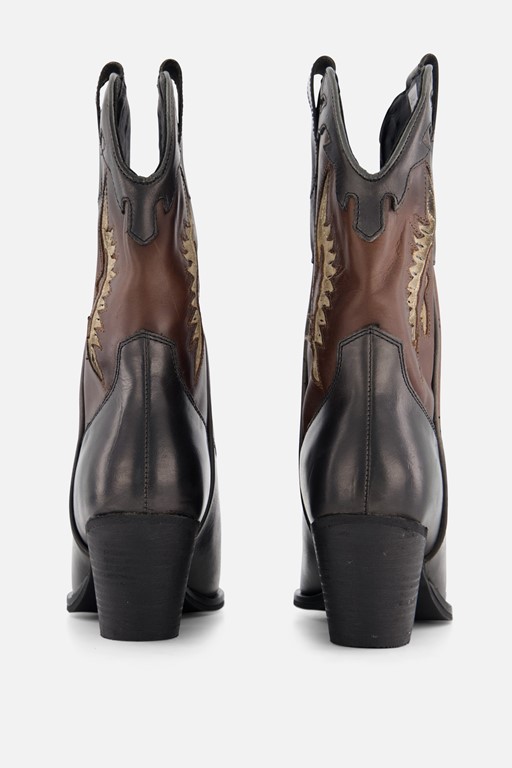 Cellini Cowboylaarzen zwart Leer