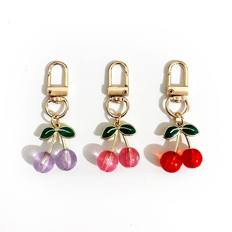 Coolkiss - Cherry Bead Alloy Bag Charm / Sleutelhanger (Diverse ontwerpen)