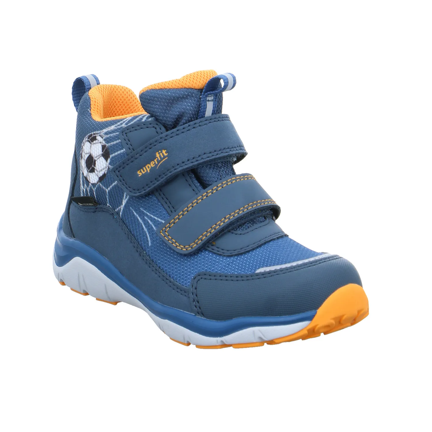 SUPERFIT Kleinkinder-Sport -Halbschuh Blau Textil  Sneaker