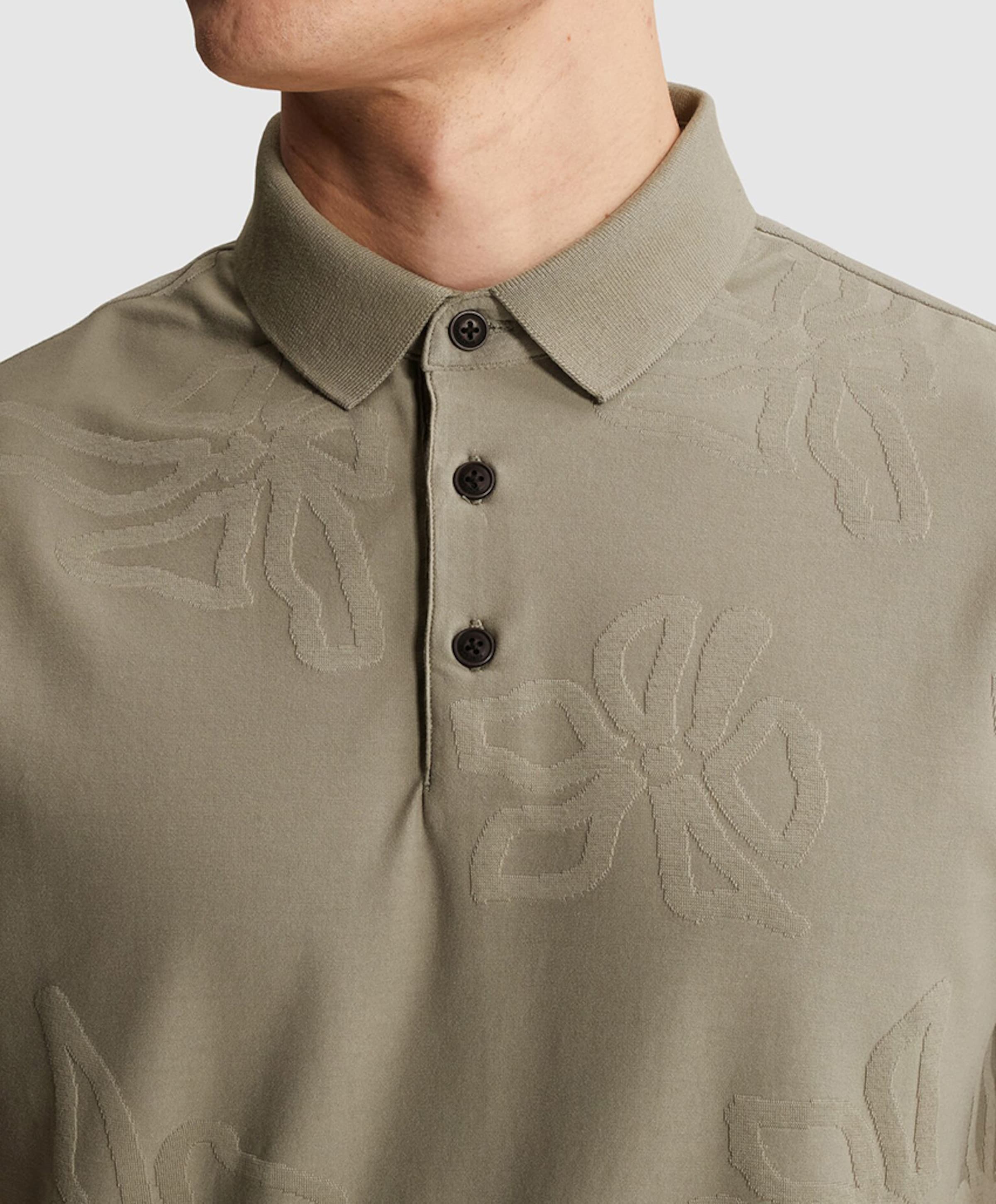 Cast Iron Heren polo groen