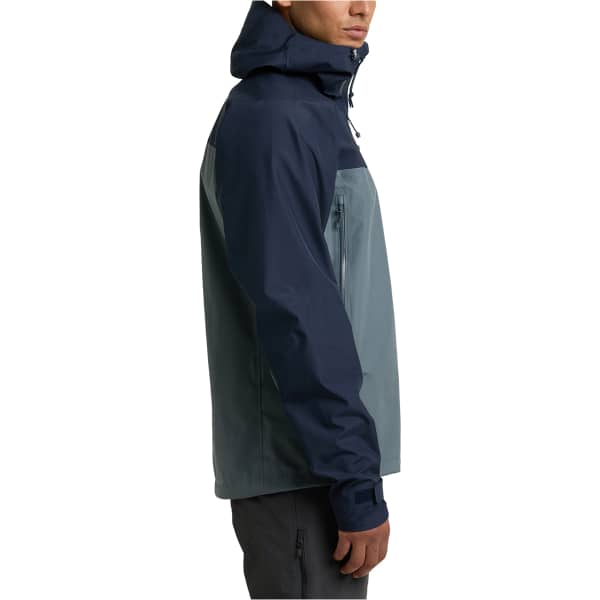 Veste ski de randonnée HAGLÖFS HAGLOFS ROC FLASH GTX JACKET MEN STEEL BLUE/TARN BLUE