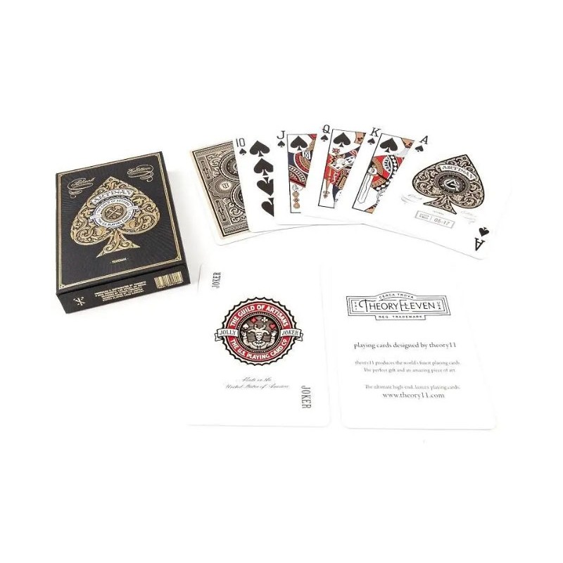 Jeu de 54 cartes - Artisan Black