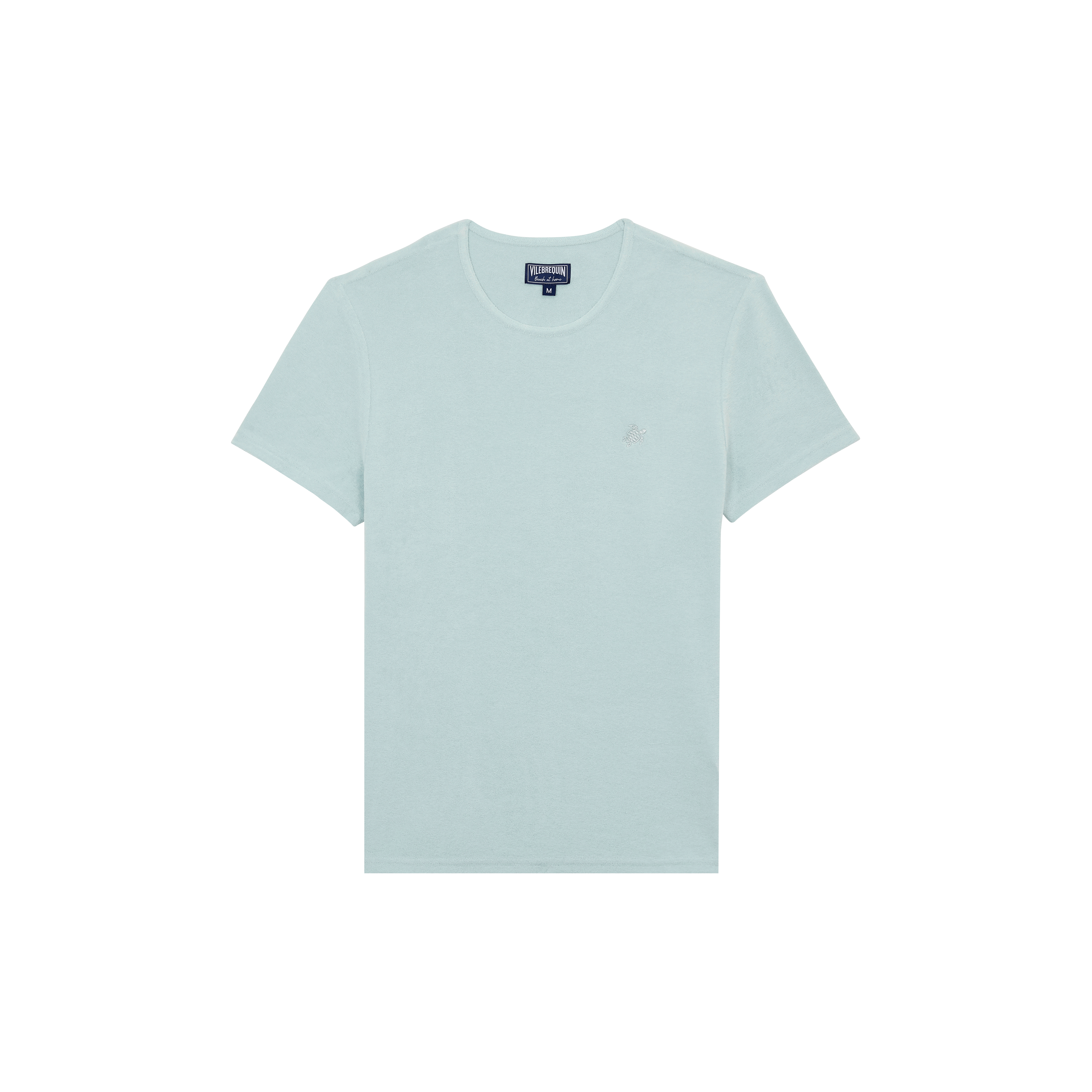 T-shirt col rond en éponge