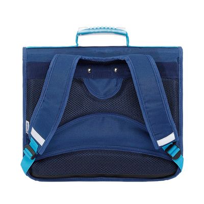 Cartable Space - 38 X 32 X 15 cm - 2 compartiments - bleu - Viquel