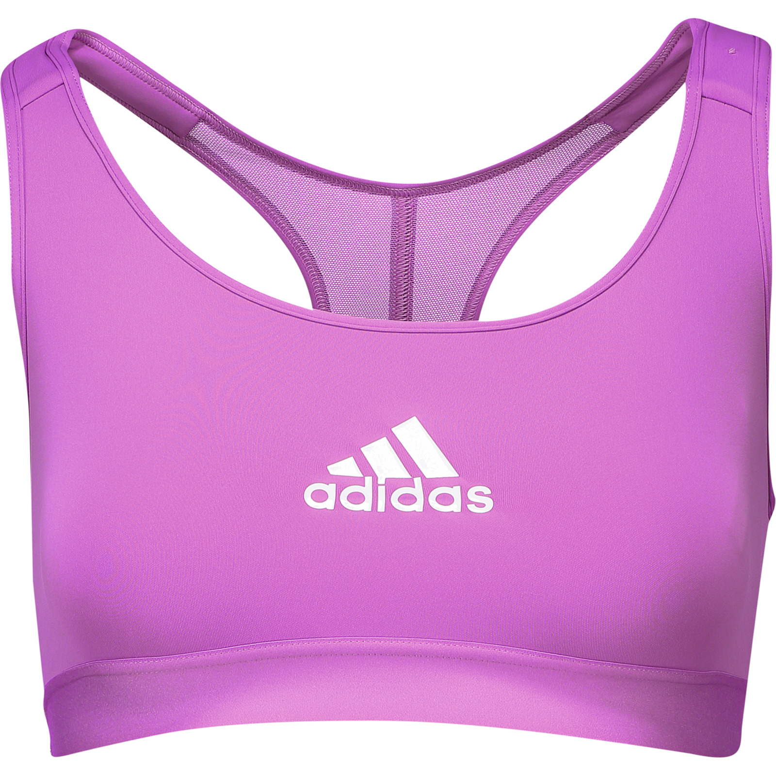 Adidas Damen-Bustier PWR MS Bra L, lila