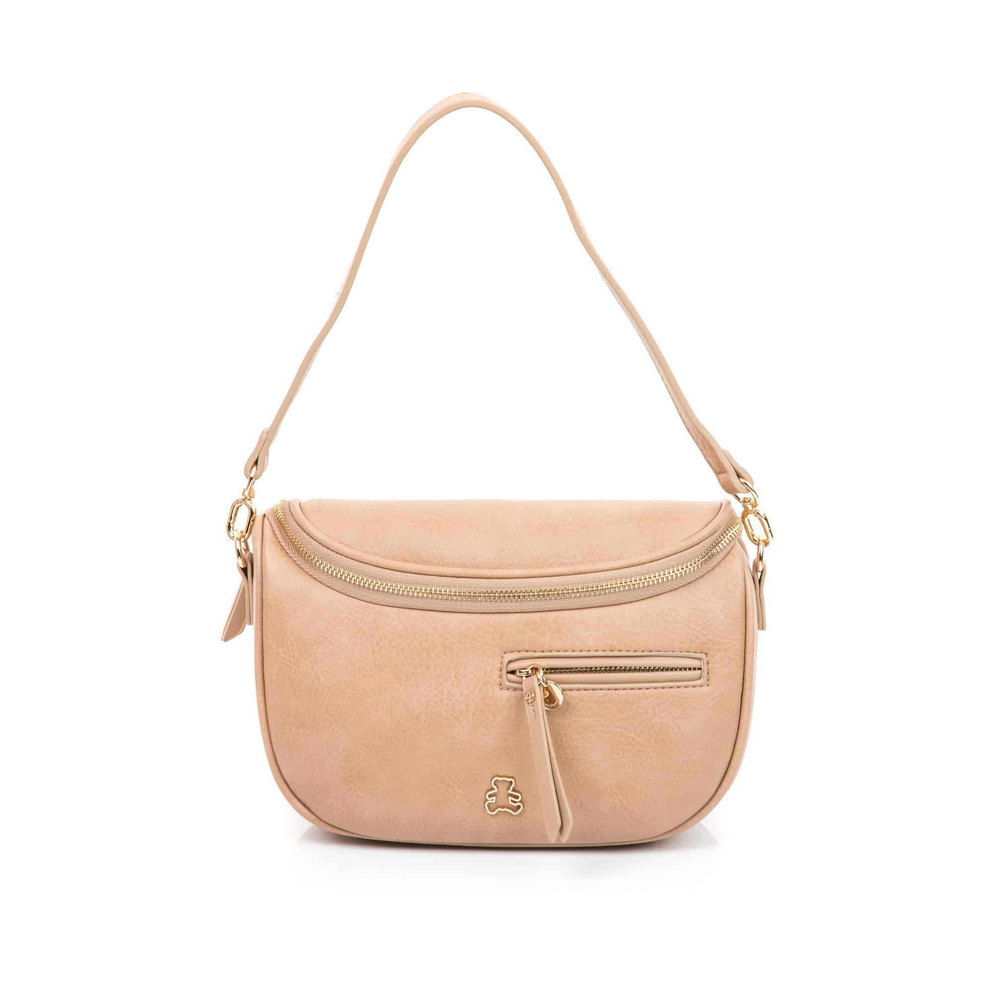 Sac à main beige