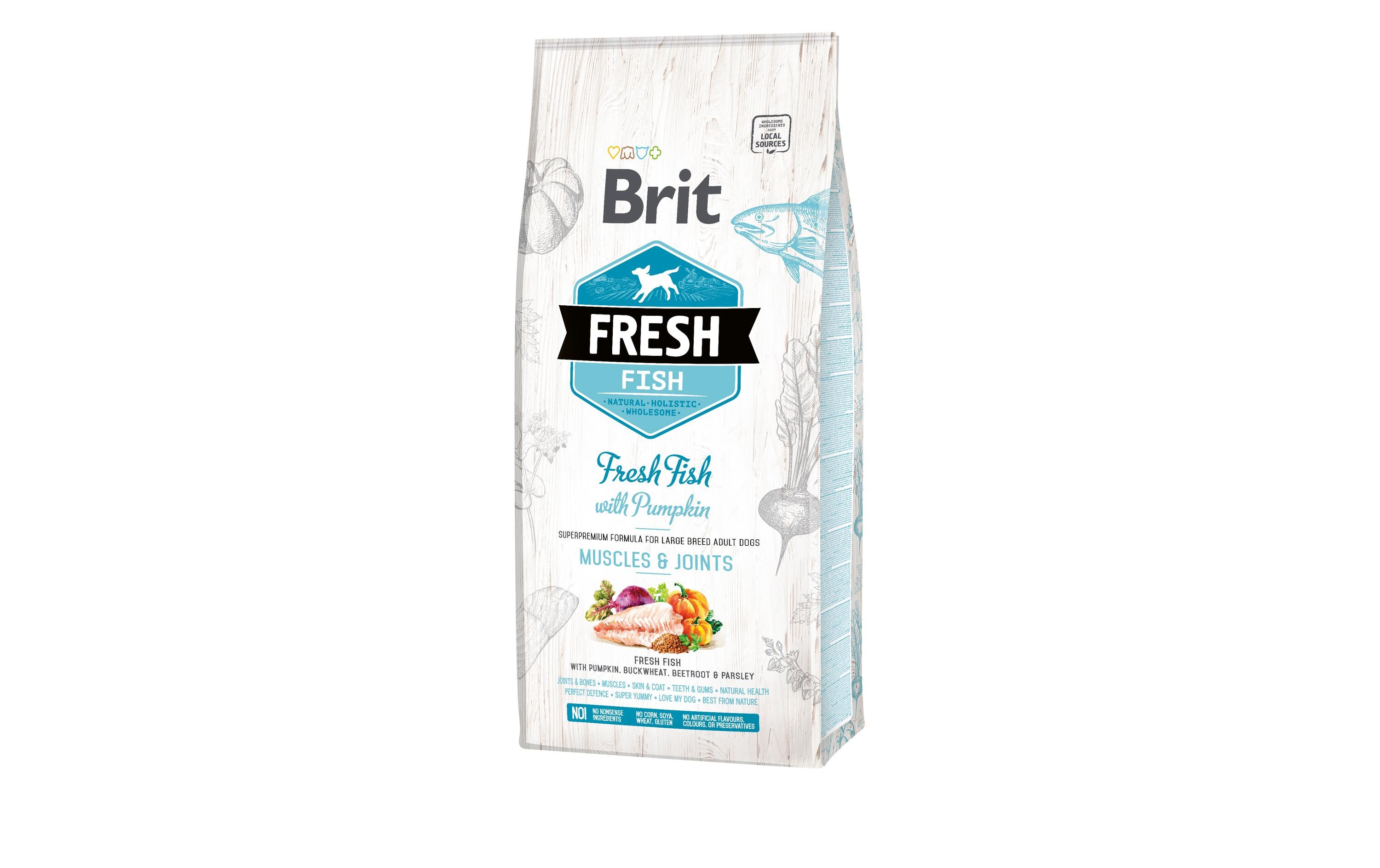 Trockenfutter Fresh Dog Adult Large Breed Fisch, 12 kgAlleinfuttermittel für Hunde