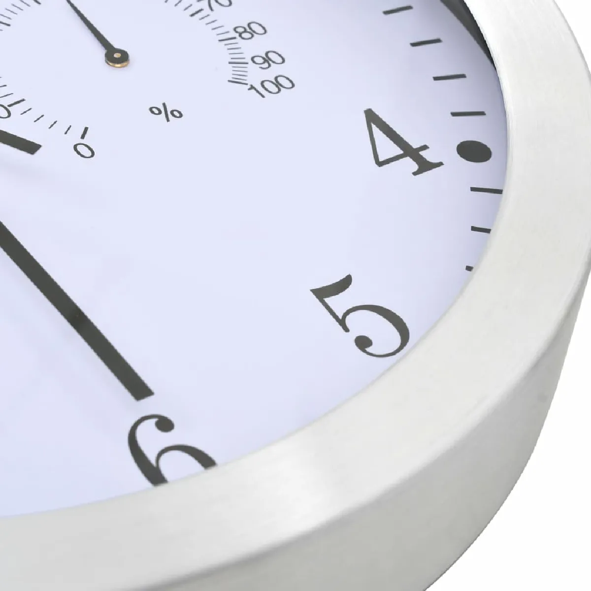 Decoshop26 Horloge murs | Blanc