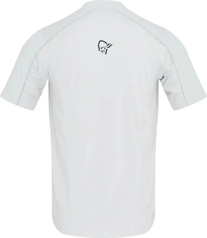 Norrøna Men's Senja Equaliser Lightweight T-Shirt Snow White