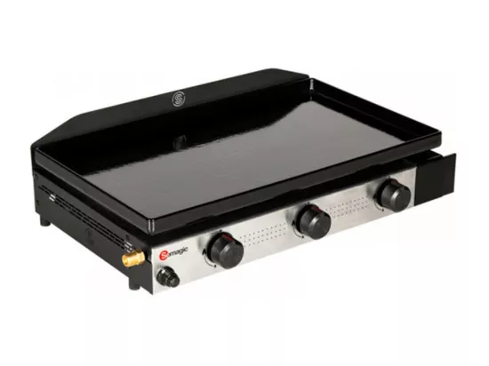 Plancha gaz à poser 3 brûleurs Solia 300 - Somagic