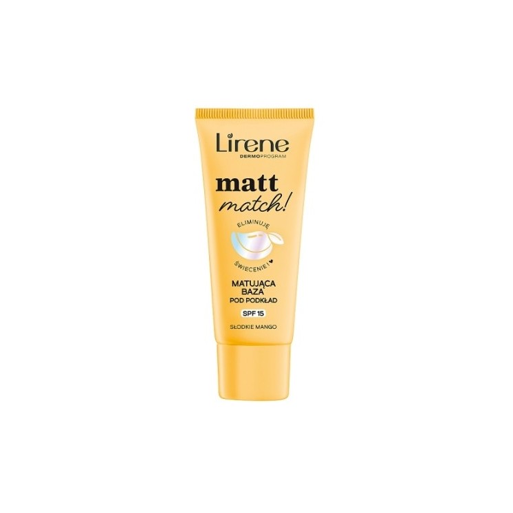Lirene Matt Match! Sweet Mango Mattierende Foundation-Basis 30 ml