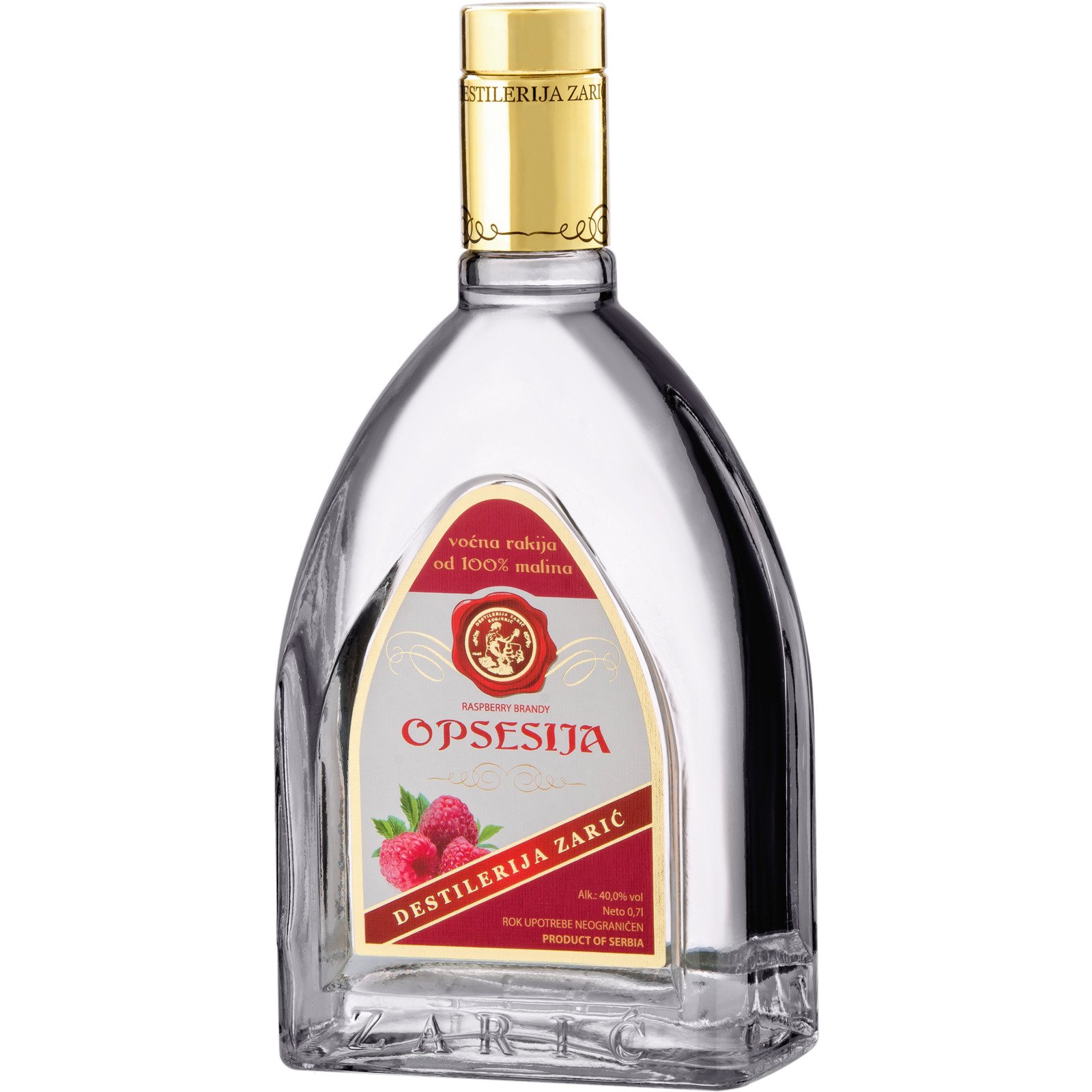 Zaric Opsesija Himbeere 70 cl