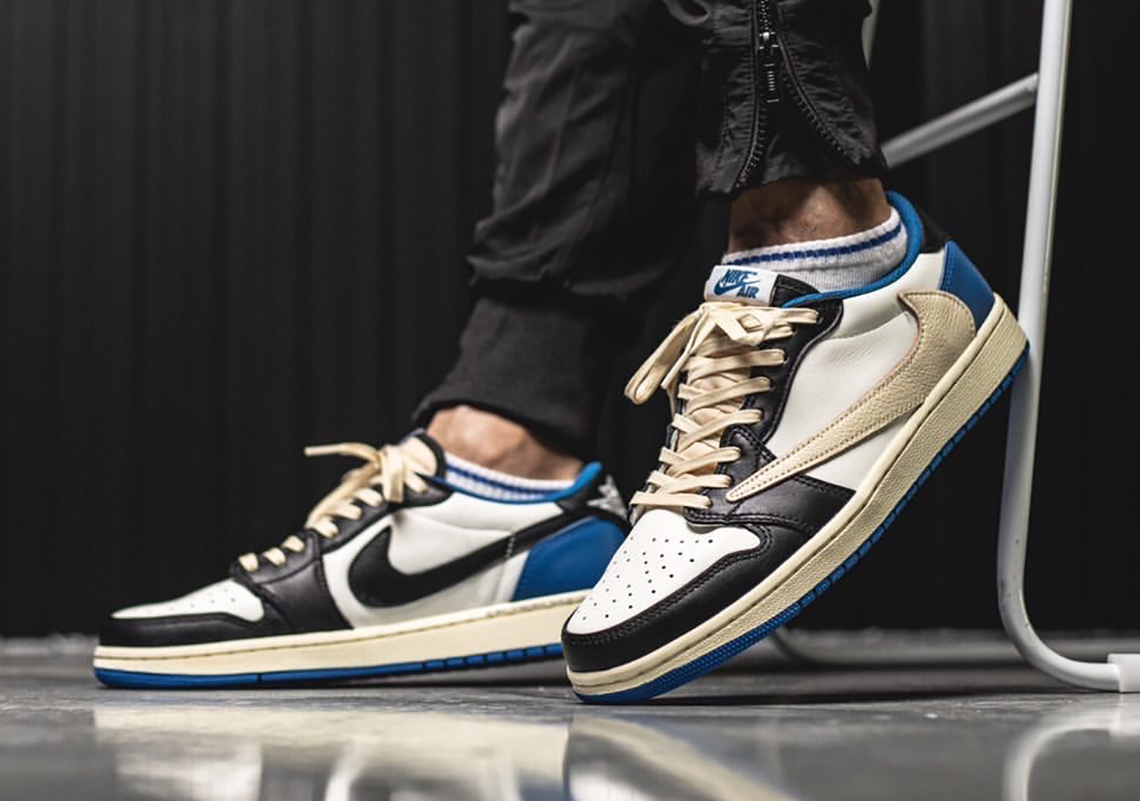 Jordan 1 Low Fragment x Travis Scott