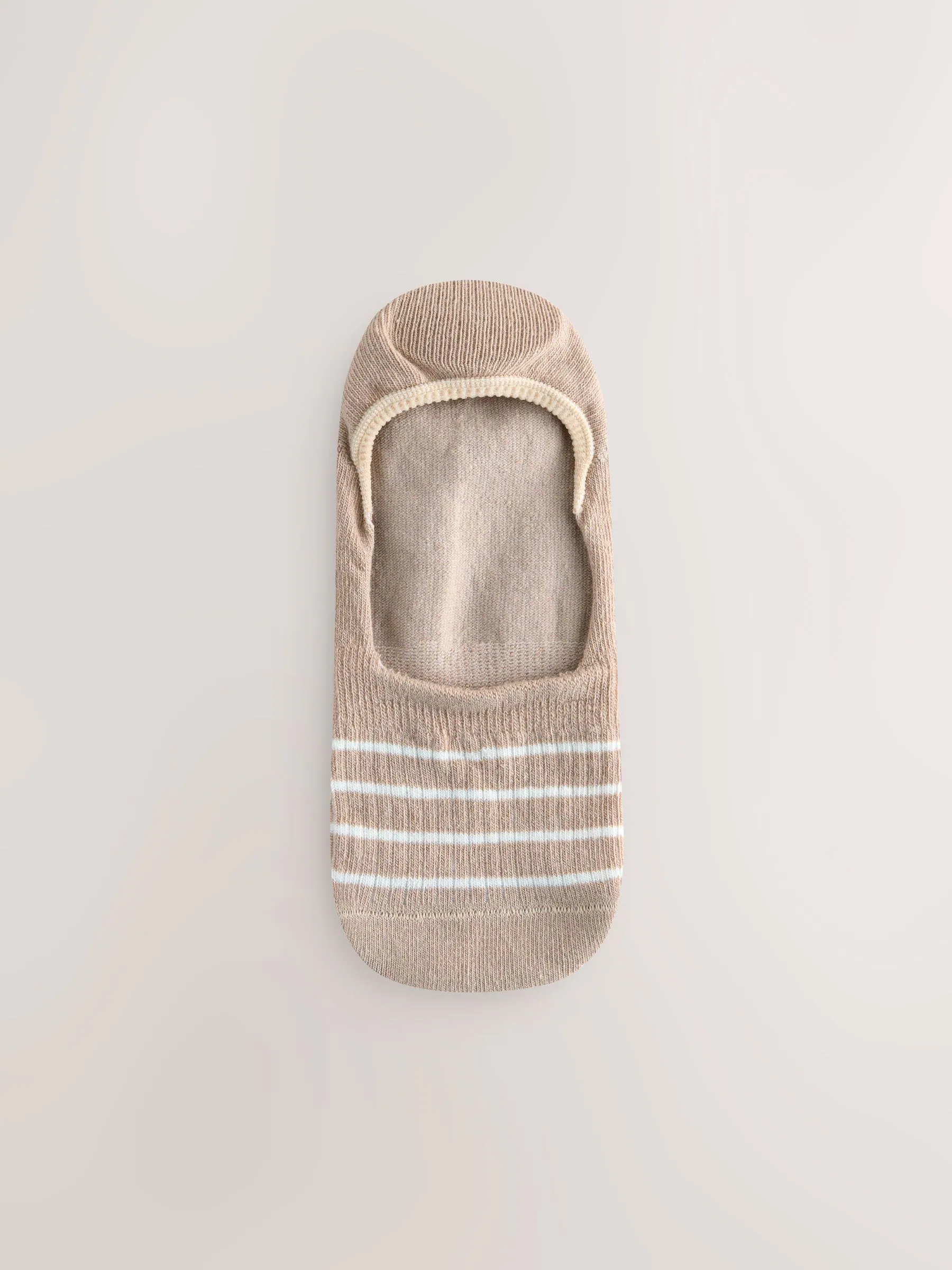 Neutral/Grey animal and stripe - 4 Paar sneaker-footsies