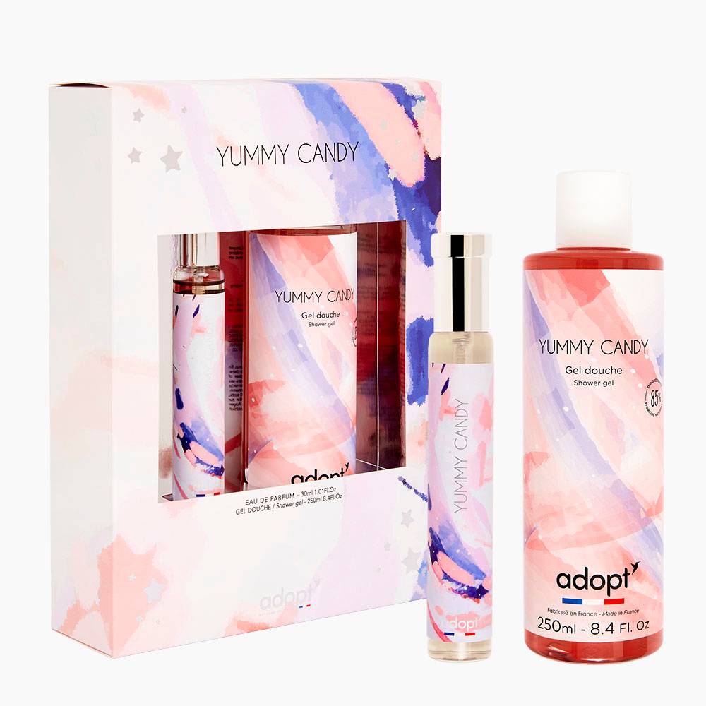 Yummy candy Coffret eau de parfum 30 ml + gel douche