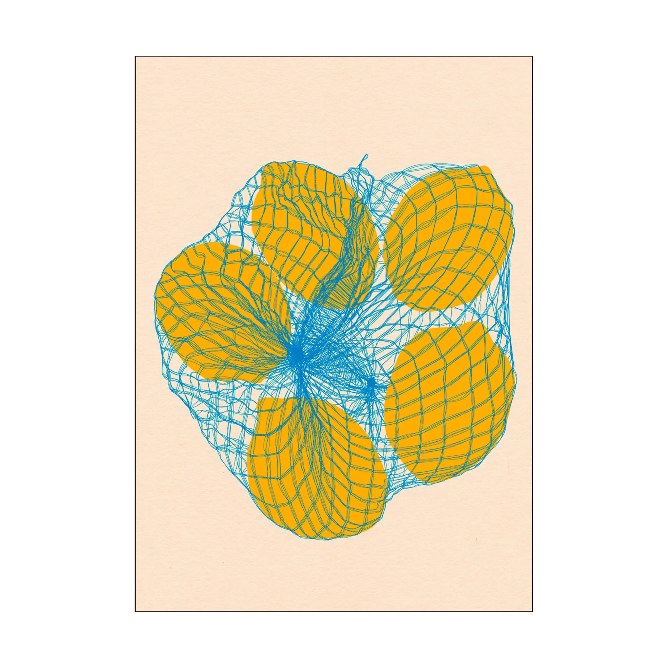 Poster&Frame Rosi Feist Plakat - Five lemons in a net bag