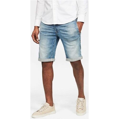 G-Star Raw - D10064 8968 D-STAQ 3D SHORT-B171 VINTAGE STRIKING BLUE Azul