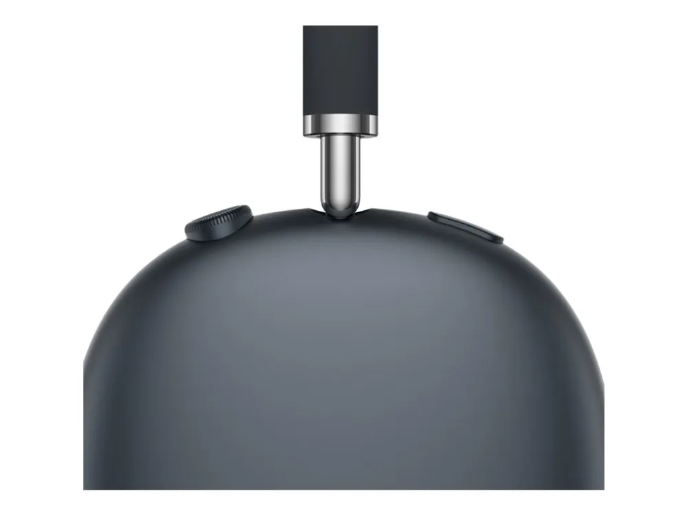 Apple AirPods Max - 2. generation - hovedtelefoner med mik. - fuld størrelse - Bluetooth - trådløs - aktiv støjfjerning - midnat