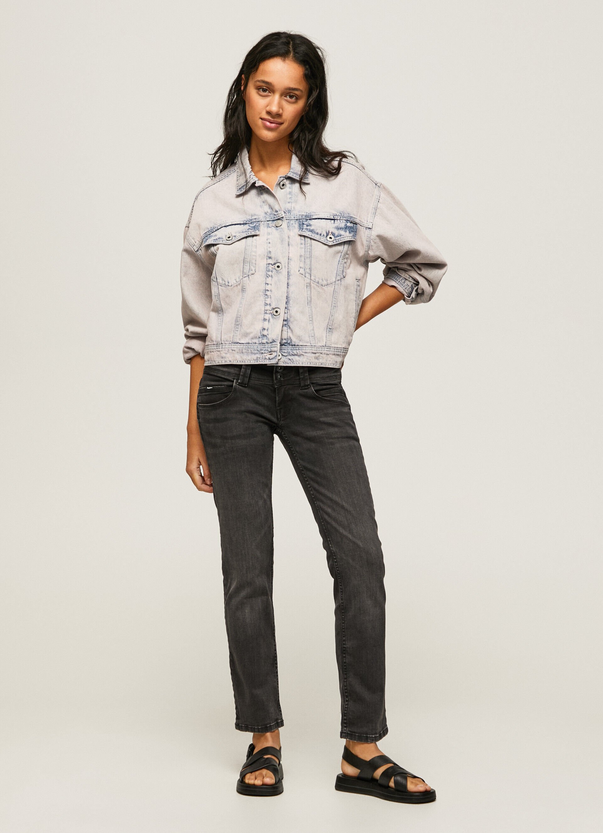 JEANS VENUS FIT REGULAR TIRO BAJO - denim