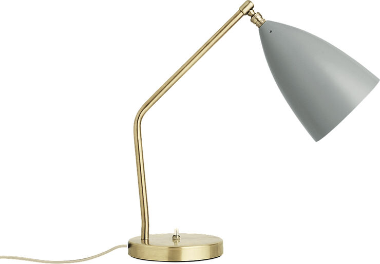 Gubi Grossman Gräshoppa Task bordlampe blue grey Grå