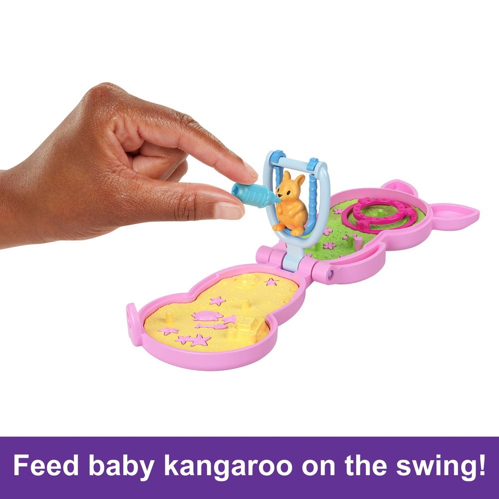 Polly Pocket Mama und Känguru-Handtasche Kompaktes Spielset
