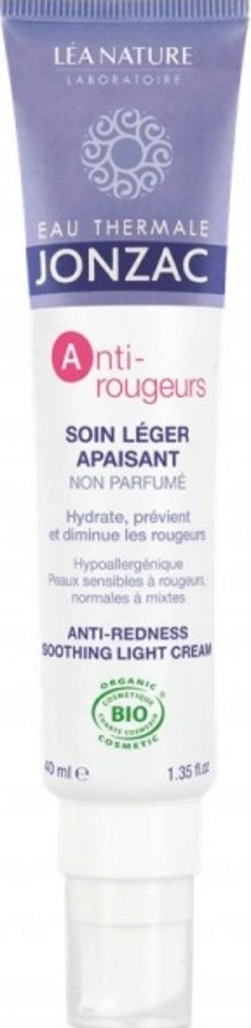 Eau Thermale JONZAC  Anti-rougeurs Soothing Light Cream, 40 ml