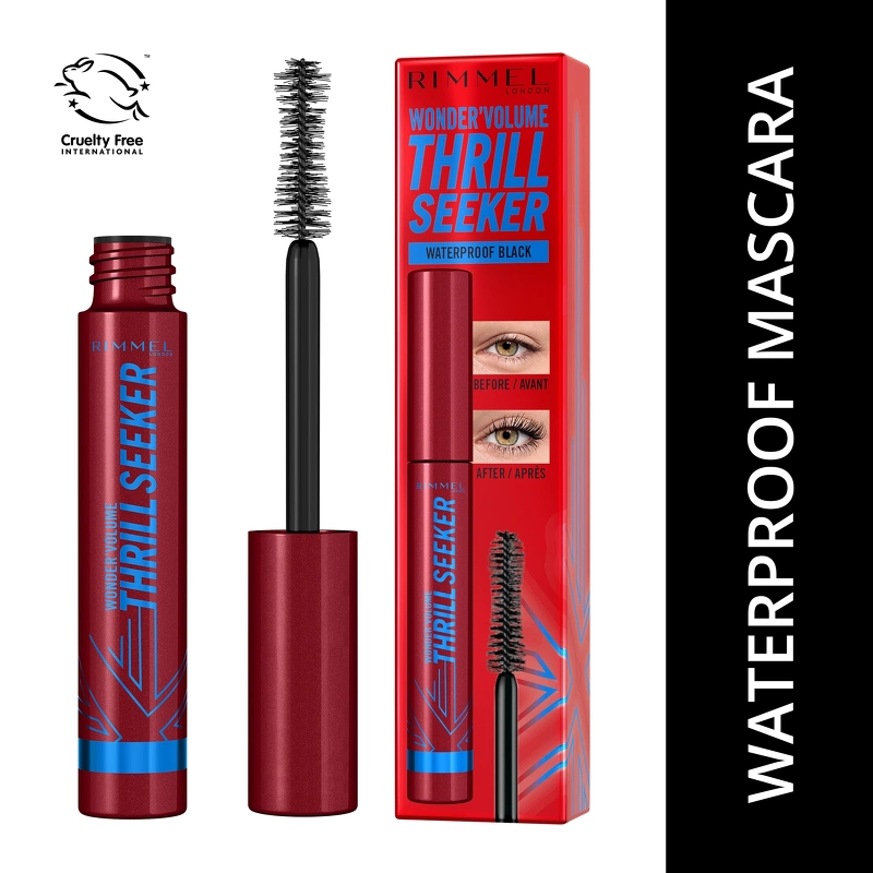 RIMMEL Volume Thrill Seeker Mascara 8 ml - Waterproof Black