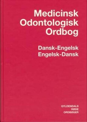 Medicinsk-Odontologisk Ordbog Dansk-Engelsk/Engelsk-Dansk - Morten Pilegaard - Bog