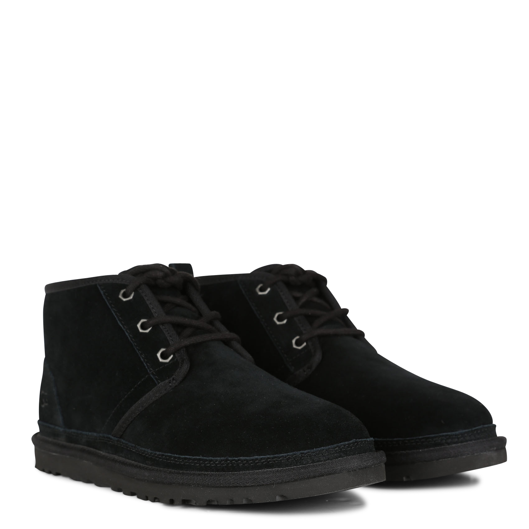 NEUMEL - Bottines à lacets en cuir | Noir