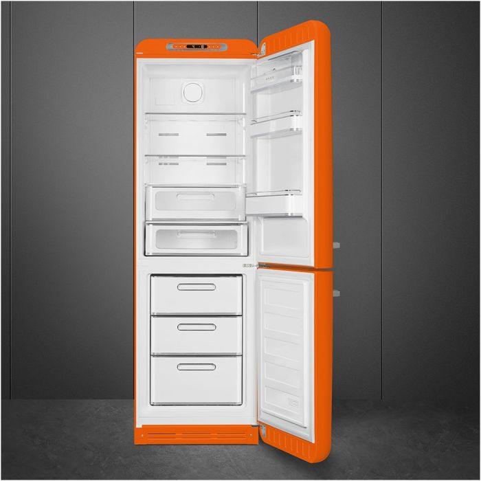 SMEG Kühl -Gefrierkombination 50's Retro Style FAB32ROR5 Orange