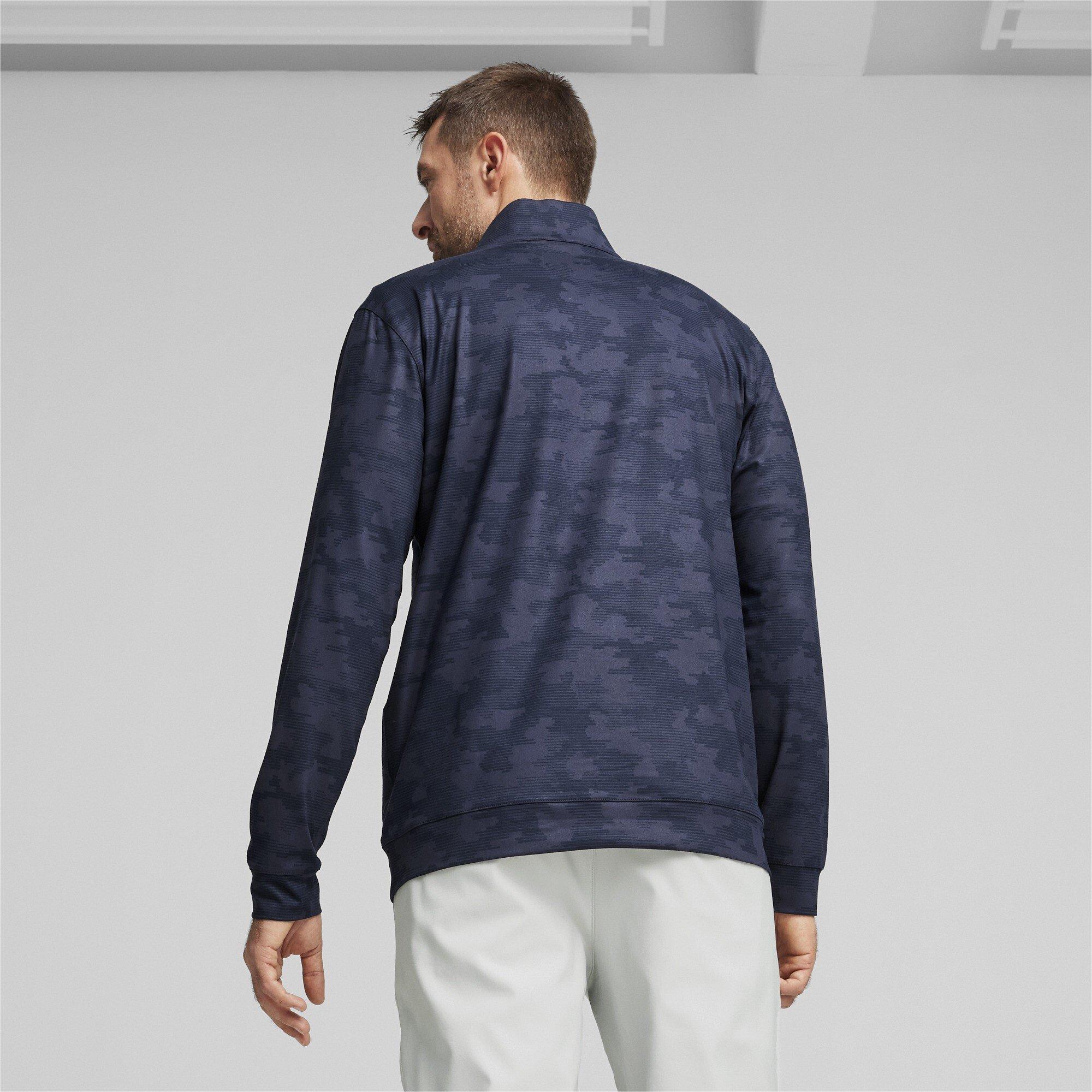 Puma Puma Cloudspun Camo 1/4 Zip Baselayer Top Mens