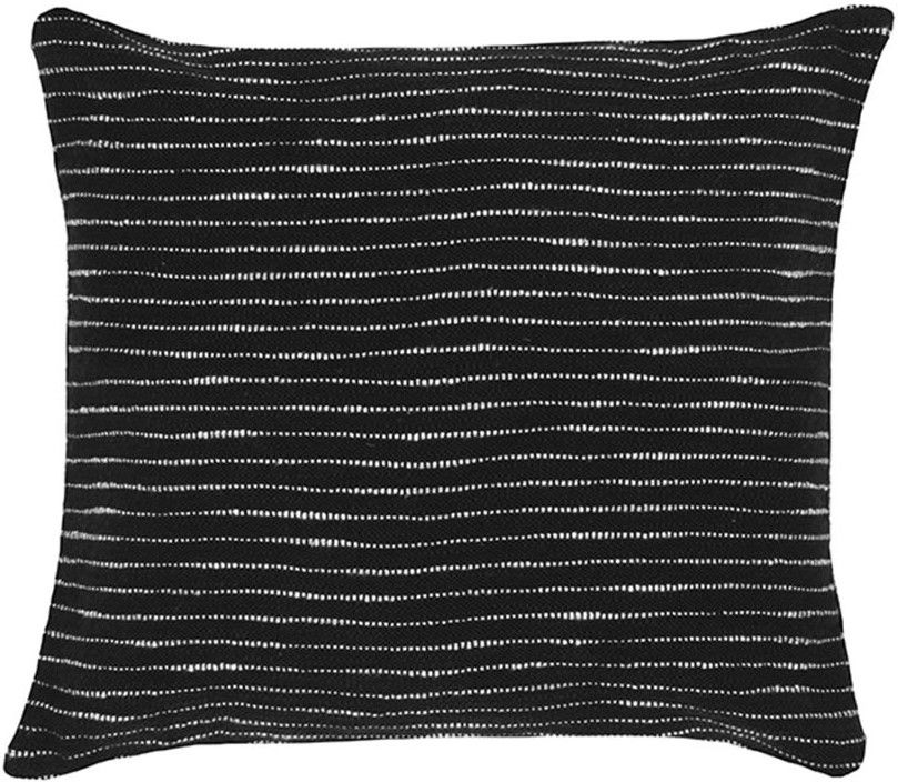 Sierkussen Geweven - Zwart SH-24.094B45 x D15 x H45 cm
