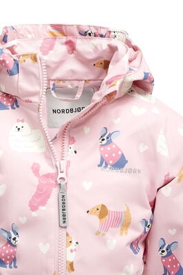 Nordbjørn Vinga Skalljakke, Puppy Love Candy Pink