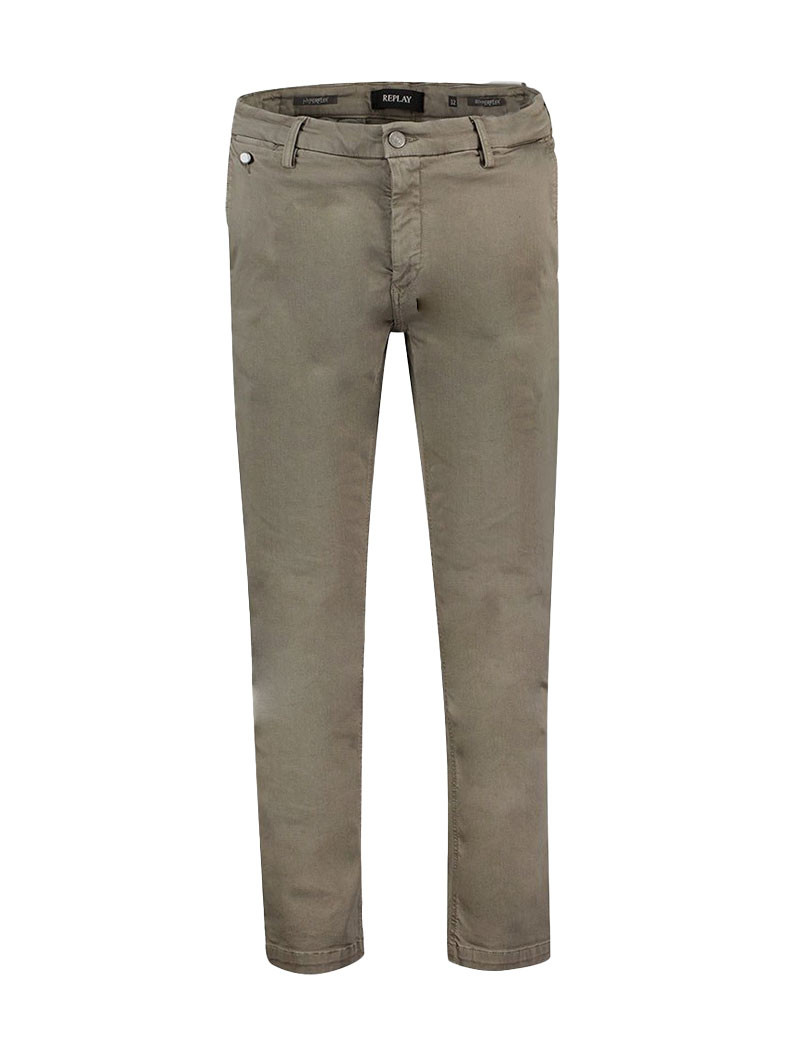 REPLAY CHINO HOMME REGULAR BENNI .771KAKI