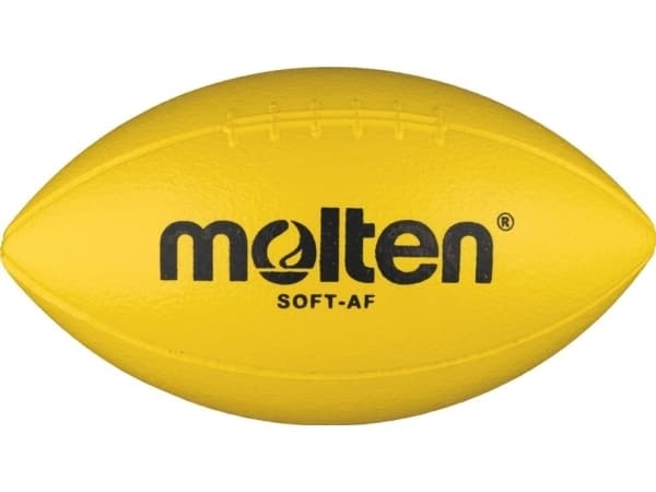 Myk rugbyball MOLTEN SOFT-AF, gul