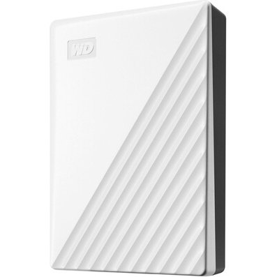 Disque dur externe Wd My Passport 6TB white - Portable Hard Drive with password protection and auto backup software