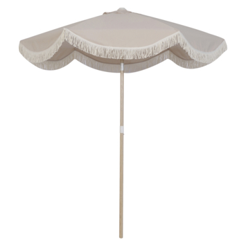 Handson parasol Pula beige rond Ø 200 cm