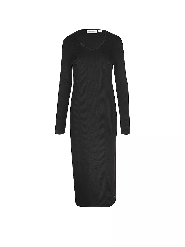 CALVIN KLEIN JEANS Maxikleid schwarz