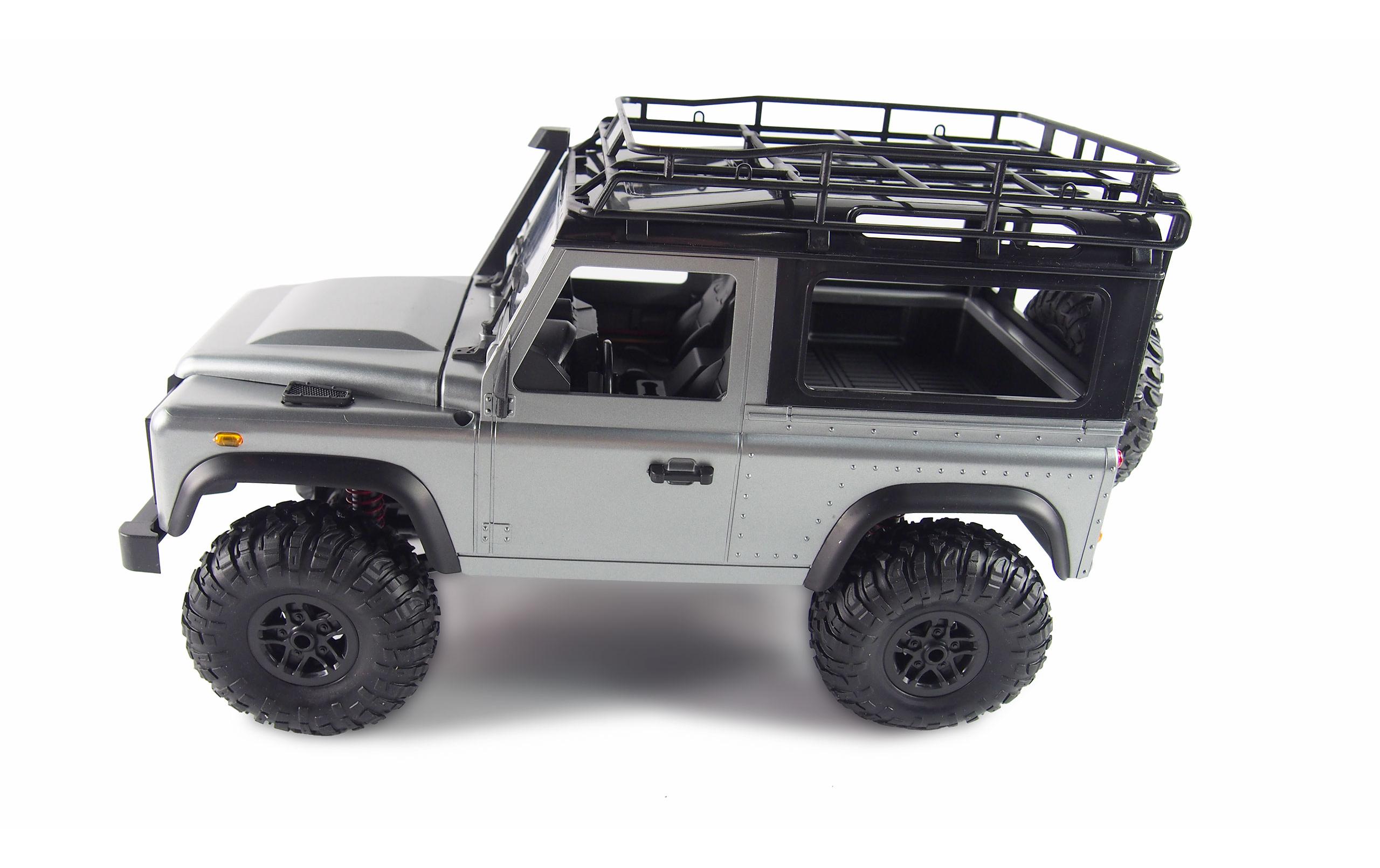 Crawler D90X12 4WD, RTR, 1:12D90 Geländewagen mit LED Beleuchtung und Proportionaler Steuerung