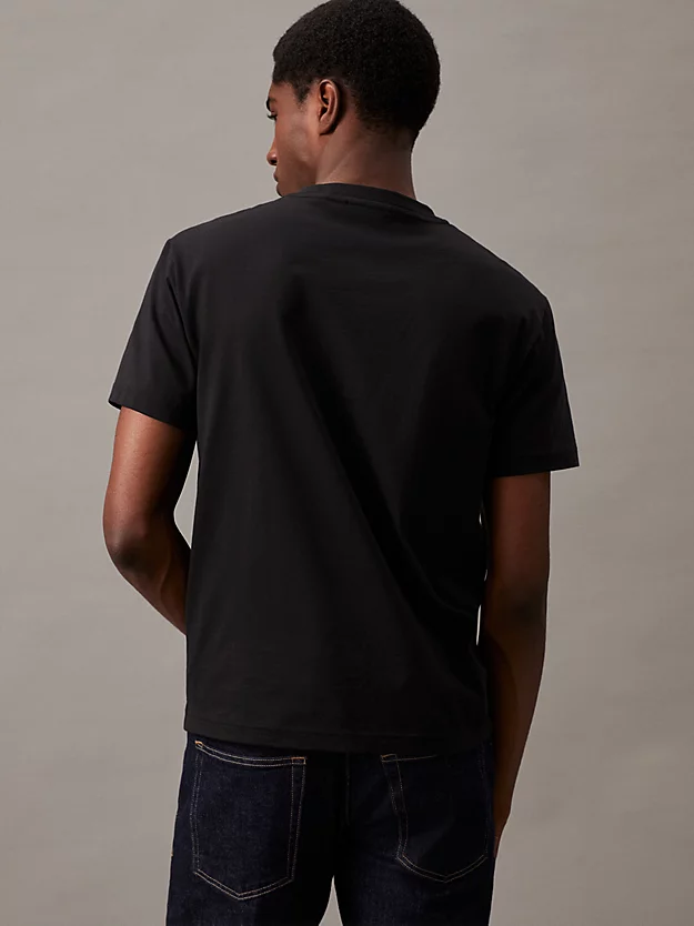 Camiseta de algodão com logotipo