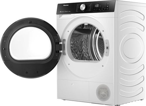 Hisense DH3S802BW3 - Warmtepompdroger - Wit - 8kg - Energiezuinig